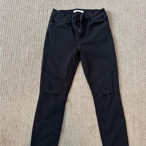 Eunina Black Skinny Jeans